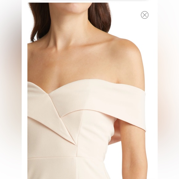 Lulus Song-of-Love Off-the-Shoulder Maxi Dress, Medium, Blush Pink $$MSRP 108 - Picture 6 of 9